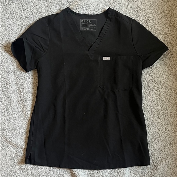 Figs Woman’s Black Scrub Set - Picture 3 of 3